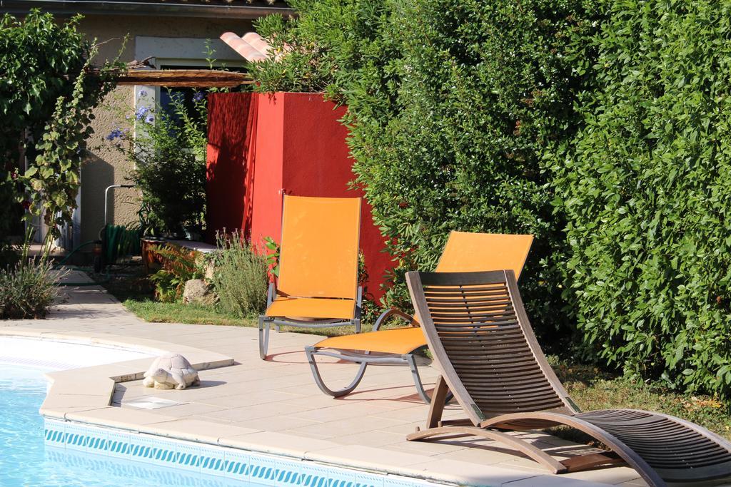 Chambre D'Hotes De L'Abricotier Saint-Macaire Exteriör bild